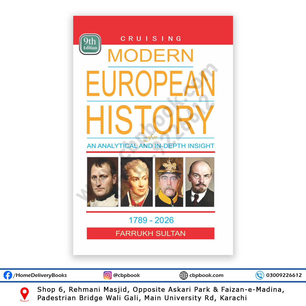 Cruising Modern European History 9th Edition by Farrukh Sultan – Modern European History 1789–2026 Cruising Modern European History 9th Edition by Farrukh Sultan – Modern European History 1789–2026