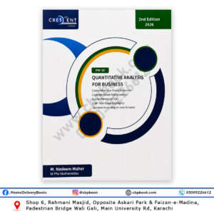 PRC-02 Quantitative Analysis for Business 2nd Edition 2026 by M. Nadeem Maher ICAP PRC Book