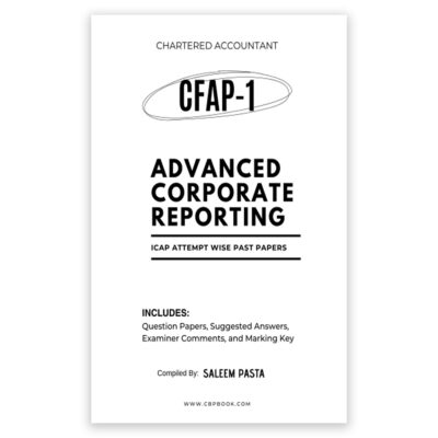 CA CFAP 1 Advanced Corporate Reporting ACR ICAP Attempt Wise Past Papers Updated Till Summer 2026