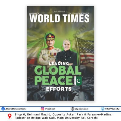 Jahangir’s World Times May 2026 magazine cover featuring global peace efforts and international diplomacy
