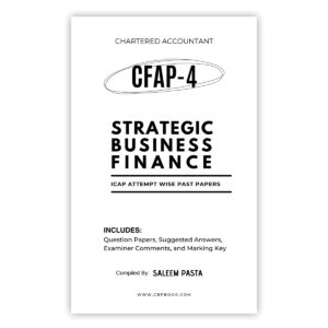 CA CFAP 4 Strategic Business Finance SBF ICAP Past Papers Attempt Wise Updated Till Summer 2026