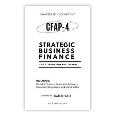 CA CFAP 4 Strategic Business Finance SBF ICAP Past Papers Attempt Wise Updated Till Summer 2026