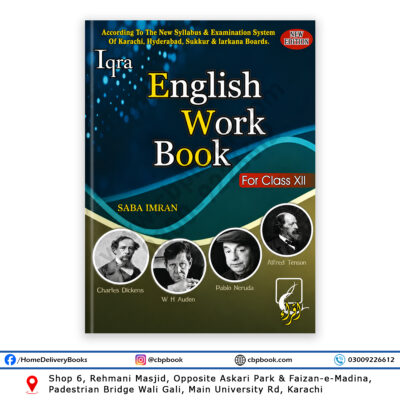 English Work Book for Class XII Class 12 by Saba Imran New Edition
