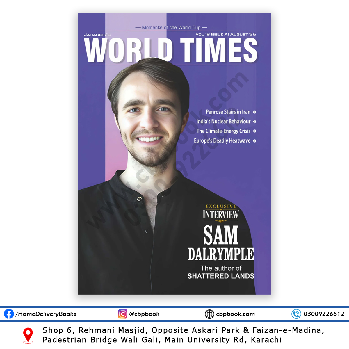 Jahangir's World Times August 2026 – Vol. 19 Issue XI Jahangir's World Times August 2026 – Vol. 19 Issue XI