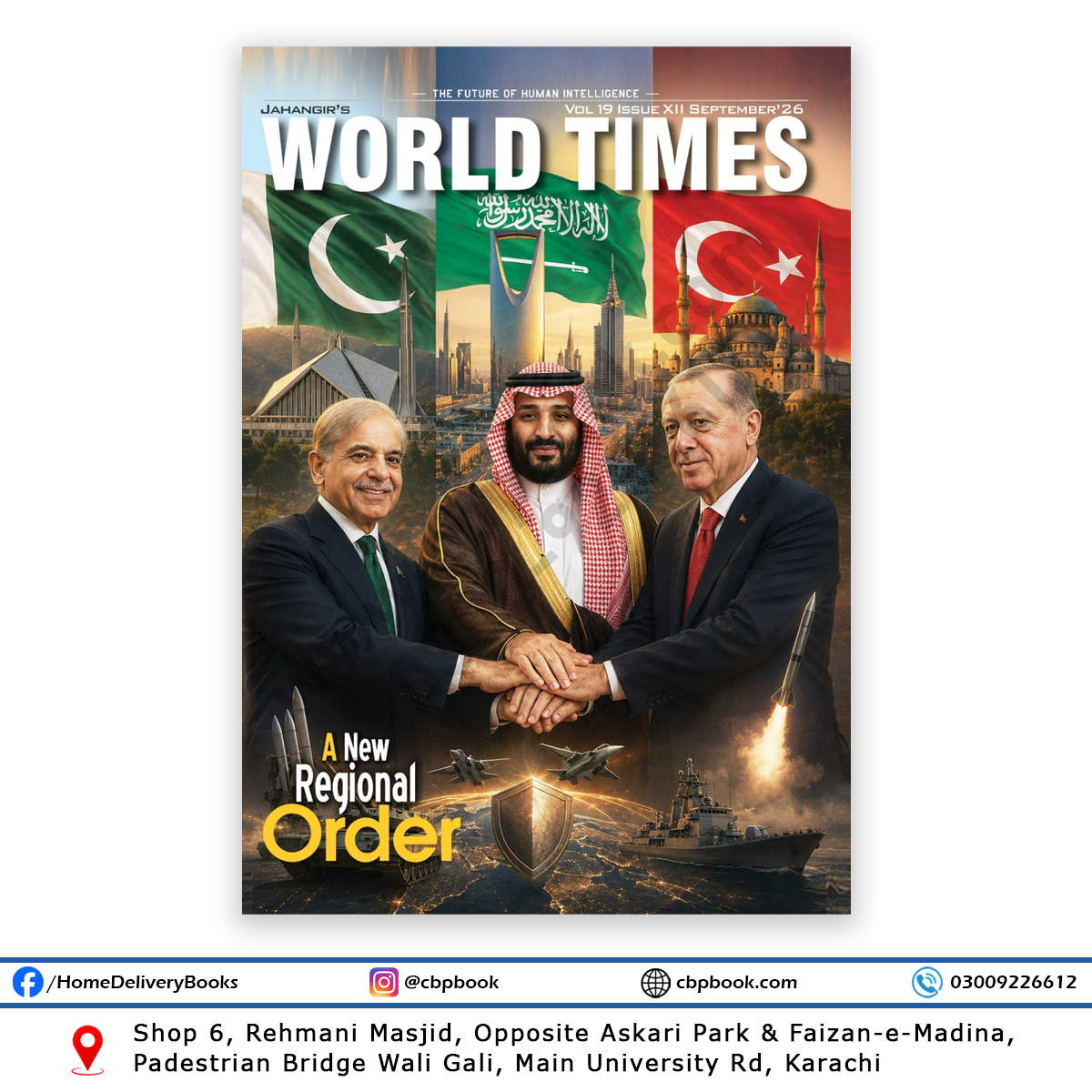 Jahangir’s World Times September 2026, Volume 19 Issue XII – A New Regional Order Jahangir’s World Times September 2026, Volume 19 Issue XII – A New Regional Order